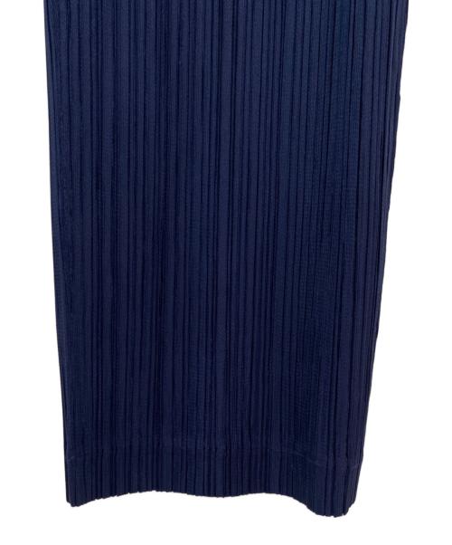 PLEATS PLEASE（プリーツプリーズ）PLEATS PLEASE (プリーツプリーズ) THICKER BOTTOMS 1 ダークネイビー サイズ:2の古着・服飾アイテム