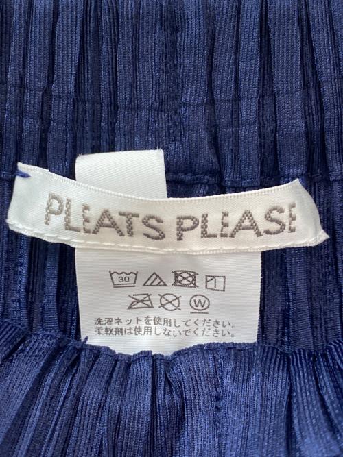 PLEATS PLEASE（プリーツプリーズ）PLEATS PLEASE (プリーツプリーズ) THICKER BOTTOMS 1 ダークネイビー サイズ:2の古着・服飾アイテム