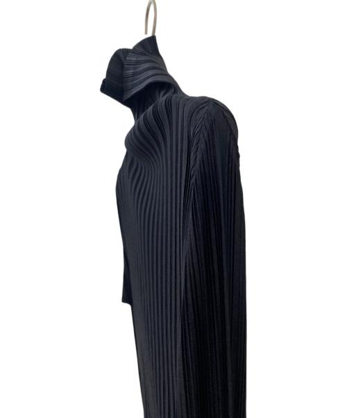 PLEATS PLEASE（プリーツプリーズ）PLEATS PLEASE (プリーツプリーズ) タートルネックカットソー ブラック サイズ:3の古着・服飾アイテム