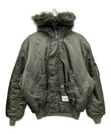 WTAPS×ALPHA（ダブルタップス×アルファ）の古着「N-2Bジャケット」｜オリーブ