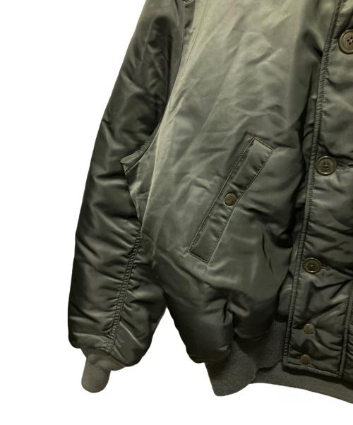 WTAPS（ダブルタップス）WTAPS (ダブルタップス) ALPHA (アルファ) N-2Bジャケット オリーブ サイズ:Lの古着・服飾アイテム