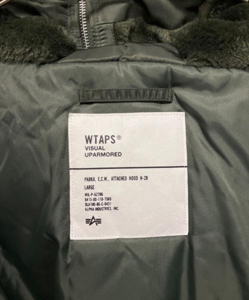 WTAPS（ダブルタップス）WTAPS (ダブルタップス) ALPHA (アルファ) N-2Bジャケット オリーブ サイズ:Lの古着・服飾アイテム