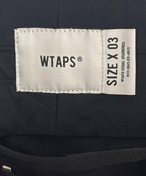 WTAPS（ダブルタップス）WTAPS (ダブルタップス) TRDT1801 / TROUSERS / POLY. TWILL ブラック サイズ:03の古着・服飾アイテム