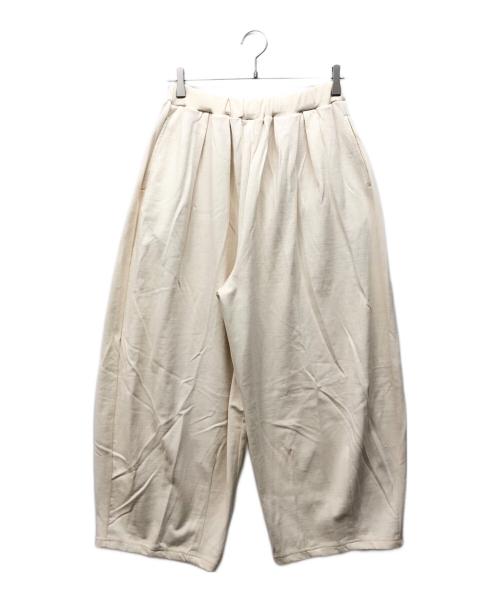SOLAMONAT（ソラモナ）SOLAMONAT (ソラモナ) スウェットパンツ アイボリー サイズ:Mの古着・服飾アイテム