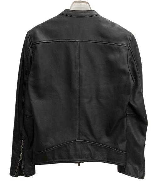 UNITED TOKYO（ユナイテッドトーキョー）UNITED TOKYO (ユナイテッドトーキョー) シングルライダースジャケット ブラック サイズ:size 2の古着・服飾アイテム