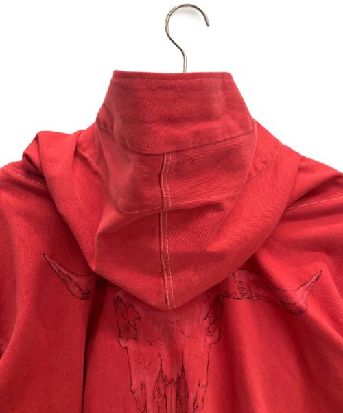 TOKIO（トキオ）TOKIO (トキオ) アノラックパーカー レッド サイズ:FREEの古着・服飾アイテム