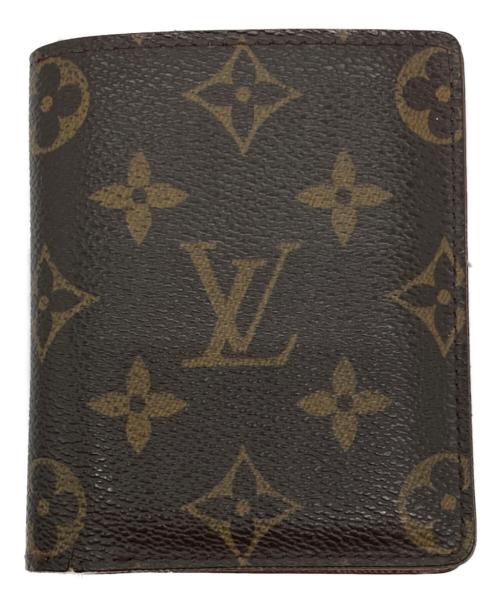 LOUIS VUITTON（ルイ ヴィトン）LOUIS VUITTON (ルイ ヴィトン) 2つ折り財布　	モノグラム　ポルトフォイユ・マジュラン　M60045 ブラウン サイズ:-の古着・服飾アイテム
