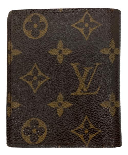 LOUIS VUITTON（ルイ ヴィトン）LOUIS VUITTON (ルイ ヴィトン) 2つ折り財布　	モノグラム　ポルトフォイユ・マジュラン　M60045 ブラウン サイズ:-の古着・服飾アイテム