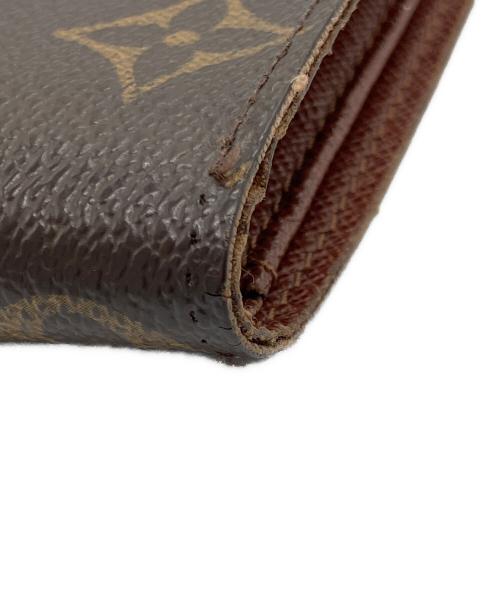 LOUIS VUITTON（ルイ ヴィトン）LOUIS VUITTON (ルイ ヴィトン) 2つ折り財布　	モノグラム　ポルトフォイユ・マジュラン　M60045 ブラウン サイズ:-の古着・服飾アイテム