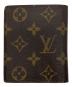 LOUIS VUITTON (ルイ ヴィトン) 2つ折り財布　	モノグラム　ポルトフォイユ・マジュラン　M60045 ブラウン サイズ:-：13000円