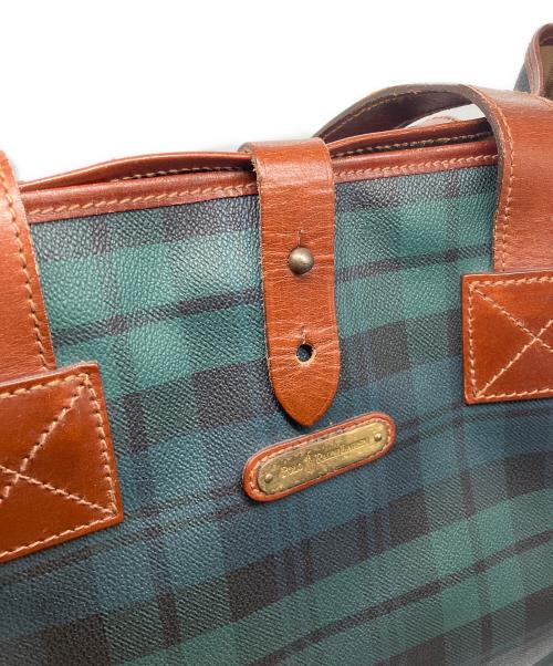 POLO RALPH LAUREN（ポロ・ラルフローレン）POLO RALPH LAUREN (ポロ・ラルフローレン) ブラックウォッチ トートバッグ グリーン サイズ:-の古着・服飾アイテム
