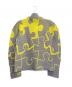 me ISSEY MIYAKE (ミーイッセイ ミヤケ) PUZZLE/パズル ハイネック プリーツ ロングスリーブ カットソー グレー サイズ:FREE：35000円