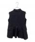 sacai (サカイ) ノースリーブドッキングブラウス ブラック サイズ:2：22000円