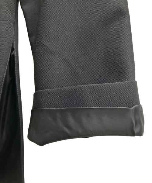tricot COMME des GARCONS（トリココムデギャルソン）tricot COMME des GARCONS (トリココムデギャルソン) ウールギャバドルマンチャイナジャケット ブラック サイズ:表記なしの古着・服飾アイテム