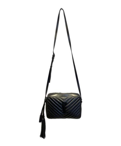 Saint Laurent Paris（サンローランパリ）Saint Laurent Paris (サンローランパリ) ルーカメラバッグ ブラックの古着・服飾アイテム
