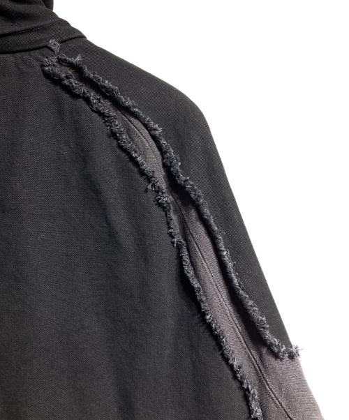 YOKE（ヨーク）YOKE (ヨーク) Connected Work Parka/コネクテッドワークパーカ グレー×ブラック サイズ:2の古着・服飾アイテム