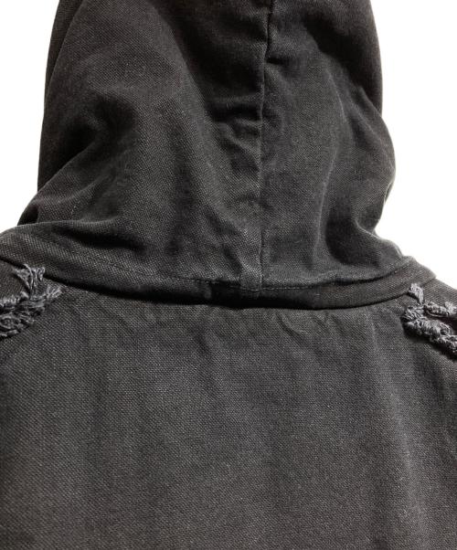 YOKE（ヨーク）YOKE (ヨーク) Connected Work Parka/コネクテッドワークパーカ グレー×ブラック サイズ:2の古着・服飾アイテム