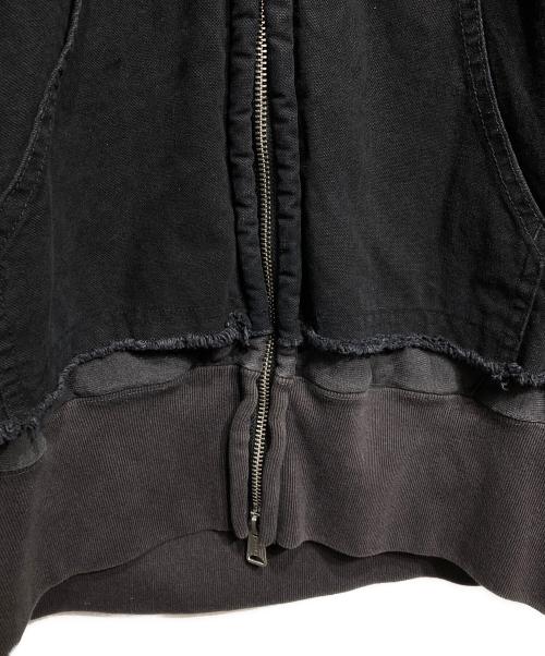 YOKE（ヨーク）YOKE (ヨーク) Connected Work Parka/コネクテッドワークパーカ グレー×ブラック サイズ:2の古着・服飾アイテム