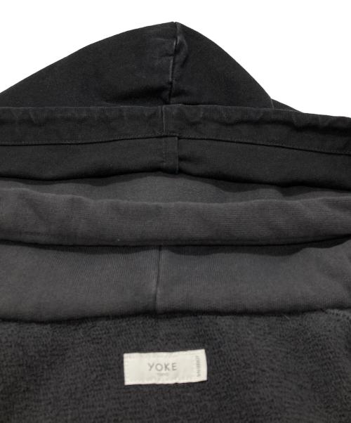 YOKE（ヨーク）YOKE (ヨーク) Connected Work Parka/コネクテッドワークパーカ グレー×ブラック サイズ:2の古着・服飾アイテム