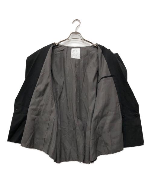 ANCELLM（アンセルム）ANCELLM (アンセルム) 100/S LINEN TAILORED JACKET ブラック サイズ:1の古着・服飾アイテム