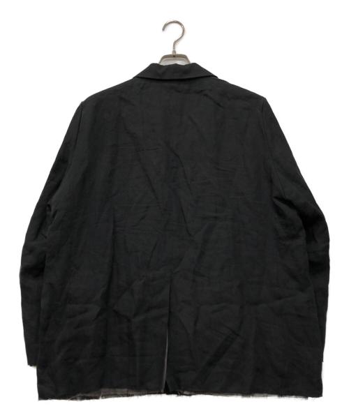 ANCELLM（アンセルム）ANCELLM (アンセルム) 100/S LINEN TAILORED JACKET ブラック サイズ:1の古着・服飾アイテム