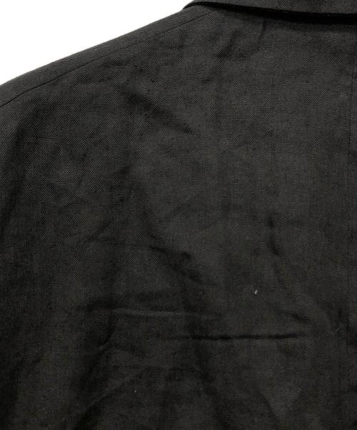 ANCELLM（アンセルム）ANCELLM (アンセルム) 100/S LINEN TAILORED JACKET ブラック サイズ:1の古着・服飾アイテム