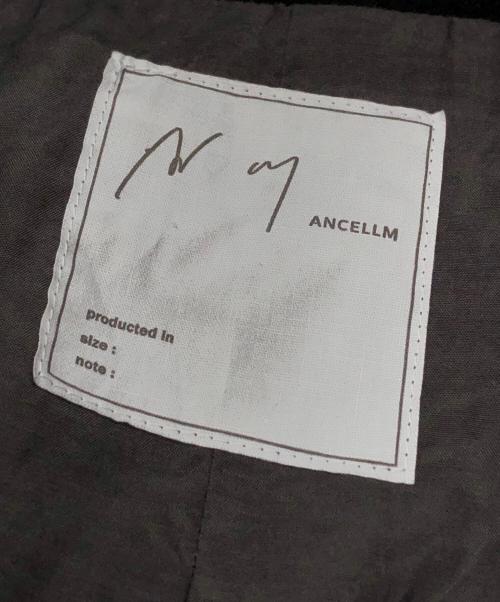 ANCELLM（アンセルム）ANCELLM (アンセルム) 100/S LINEN TAILORED JACKET ブラック サイズ:1の古着・服飾アイテム