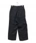 ANCELLM (アンセルム) 100/S LINEN TUCK SLACKS ブラック サイズ:1：27000円