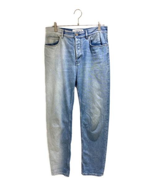 LOEWE（ロエベ）LOEWE (ロエベ) Two-Tone Denim Jeans/バイカラー ジーンズ/H526Y11X82 ブルー サイズ:50の古着・服飾アイテム