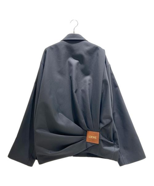 LOEWE（ロエベ）LOEWE (ロエベ) Draped Jacket/ドレープジャケット/H526Y02WBB ブラック サイズ:48の古着・服飾アイテム