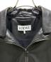 中古・古着 LOEWE (ロエベ) フーデッド ジャケット ナパラムスキン/H526Y34L18 ブラック サイズ:48：450000円