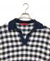 MAX&Co. (マックスアンドコー) 襟付チェックニット ネイビー サイズ:M：6000円