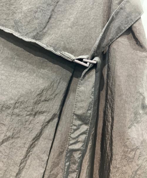 ATON（エイトン）ATON (エイトン) HAND DYED NYLON | ラップスカート　SKAGGM0204 ブラウン サイズ:2の古着・服飾アイテム