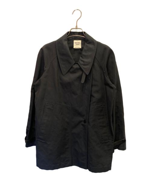 HERMES（エルメス）HERMES (エルメス) コート ブラック サイズ:38の古着・服飾アイテム
