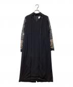 MURRALミューラル）の古着「Petal collar lace dress」｜ブラック