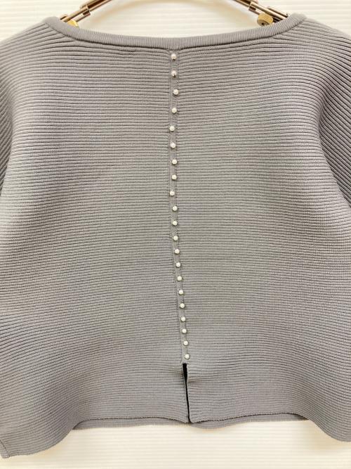 ANAYI（アナイ）ANAYI (アナイ) リップルプルオーバー グレー サイズ:36の古着・服飾アイテム