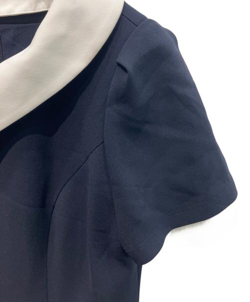 Rene（ルネ）Rene (ルネ) 2WAY白襟 ワンピース　5116220A ネイビー サイズ:36の古着・服飾アイテム