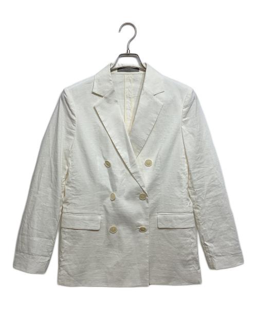 theory luxe（セオリーリュクス）theory luxe (セオリーリュクス) リネンダブルジャケット アイボリー サイズ:38の古着・服飾アイテム