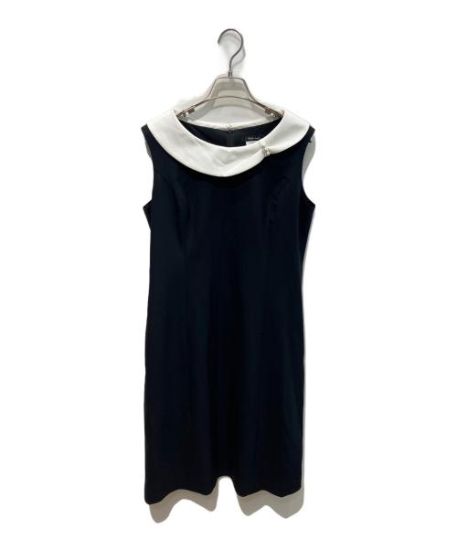 Rene（ルネ）Rene (ルネ) 白襟ワンピース　51916100 ネイビー サイズ:38の古着・服飾アイテム
