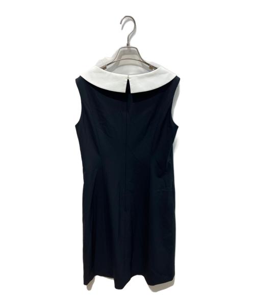 Rene（ルネ）Rene (ルネ) 白襟ワンピース　51916100 ネイビー サイズ:38の古着・服飾アイテム