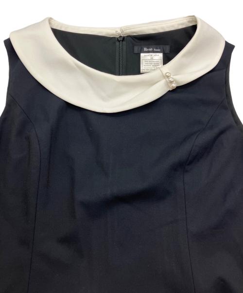 Rene（ルネ）Rene (ルネ) 白襟ワンピース　51916100 ネイビー サイズ:38の古着・服飾アイテム