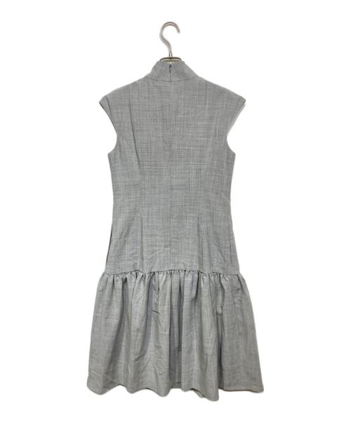 Rene（ルネ）Rene (ルネ) ノースリーブハイネックワンピース グレー サイズ:36の古着・服飾アイテム