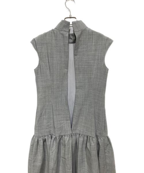 Rene（ルネ）Rene (ルネ) ノースリーブハイネックワンピース グレー サイズ:36の古着・服飾アイテム