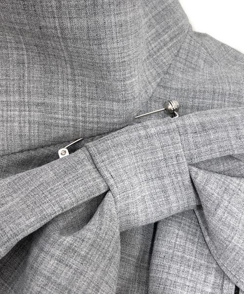 Rene（ルネ）Rene (ルネ) ノースリーブハイネックワンピース グレー サイズ:36の古着・服飾アイテム