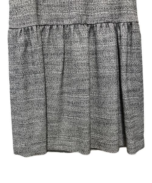 Rene（ルネ）Rene (ルネ) ツイードワンピース グレー サイズ:36の古着・服飾アイテム