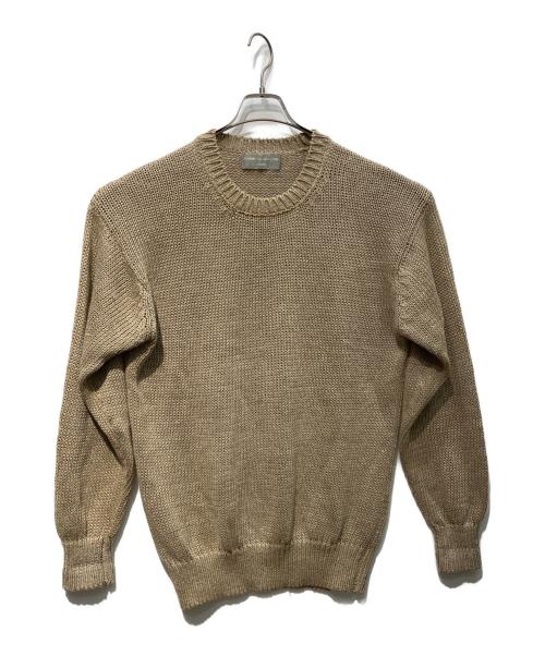 COMME des GARCONS HOMME（コムデギャルソン オム）COMME des GARCONS HOMME (コムデギャルソン オム) クルーネックニット　田中HOMME 92SS　HN-110010 ベージュ サイズ:-の古着・服飾アイテム