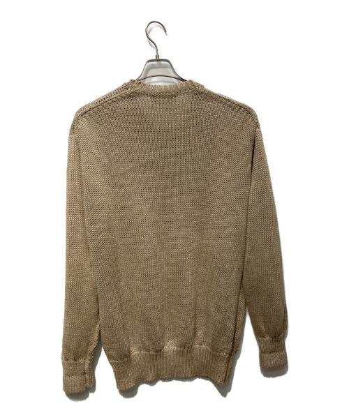 COMME des GARCONS HOMME（コムデギャルソン オム）COMME des GARCONS HOMME (コムデギャルソン オム) クルーネックニット　田中HOMME 92SS　HN-110010 ベージュ サイズ:-の古着・服飾アイテム