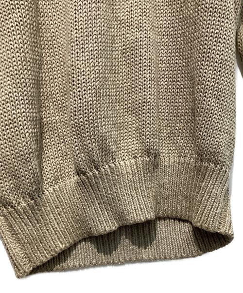 COMME des GARCONS HOMME（コムデギャルソン オム）COMME des GARCONS HOMME (コムデギャルソン オム) クルーネックニット　田中HOMME 92SS　HN-110010 ベージュ サイズ:-の古着・服飾アイテム