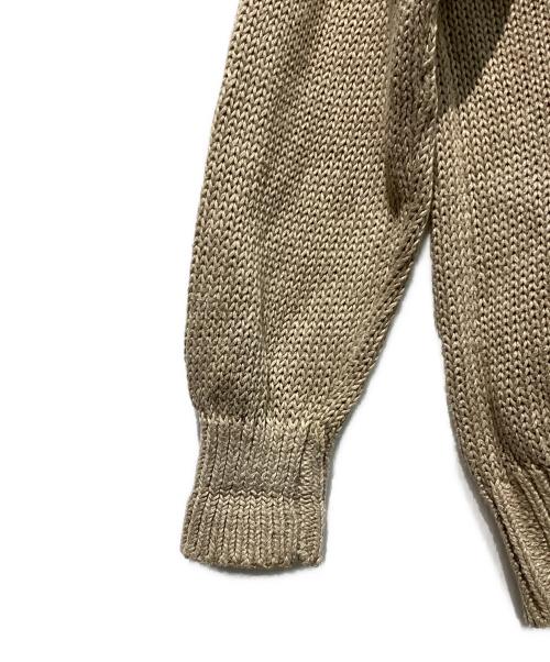 COMME des GARCONS HOMME（コムデギャルソン オム）COMME des GARCONS HOMME (コムデギャルソン オム) クルーネックニット　田中HOMME 92SS　HN-110010 ベージュ サイズ:-の古着・服飾アイテム