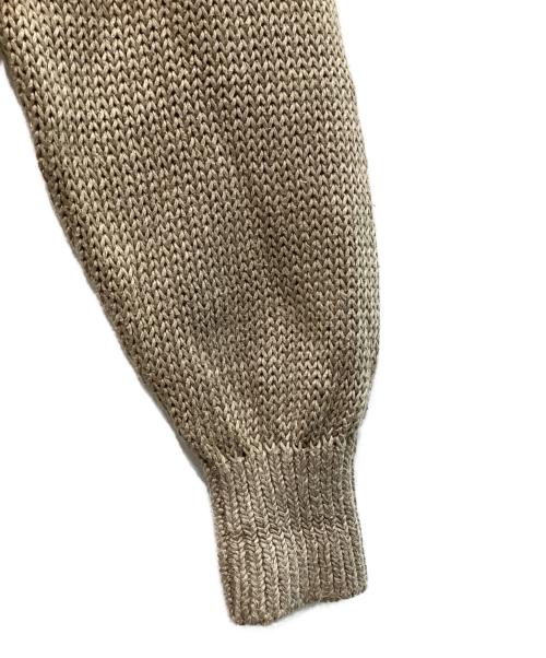 COMME des GARCONS HOMME（コムデギャルソン オム）COMME des GARCONS HOMME (コムデギャルソン オム) クルーネックニット　田中HOMME 92SS　HN-110010 ベージュ サイズ:-の古着・服飾アイテム